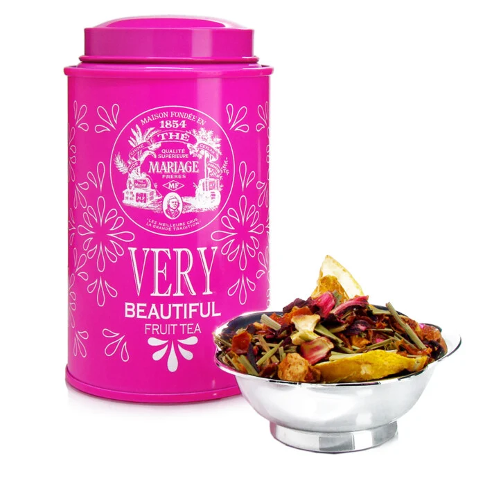 VERY BEAUTIFUL, Fruit Tea Boite 100g — Mariage Frères, Paris