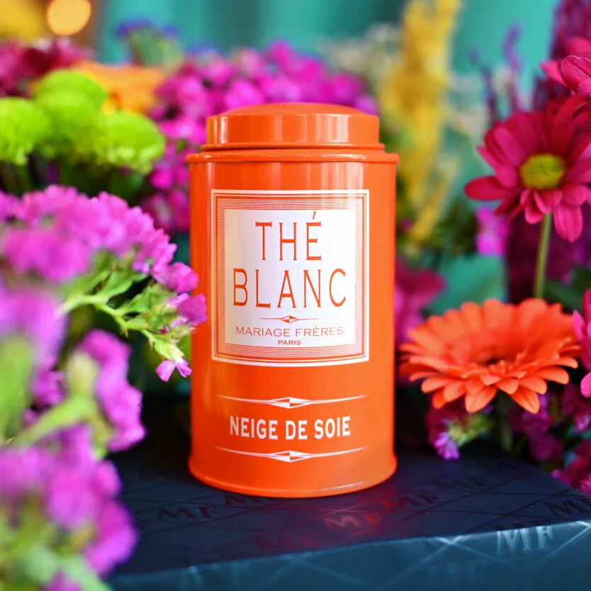 NEIGE DE SOIE, Thé Blanc Yin Zhen 20g — Mariage Frères, Paris