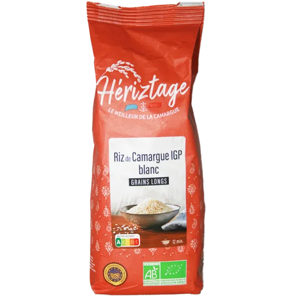 RIZ PARFUMÉ 500g — Hériztage, Tourtoulen, Camargue
