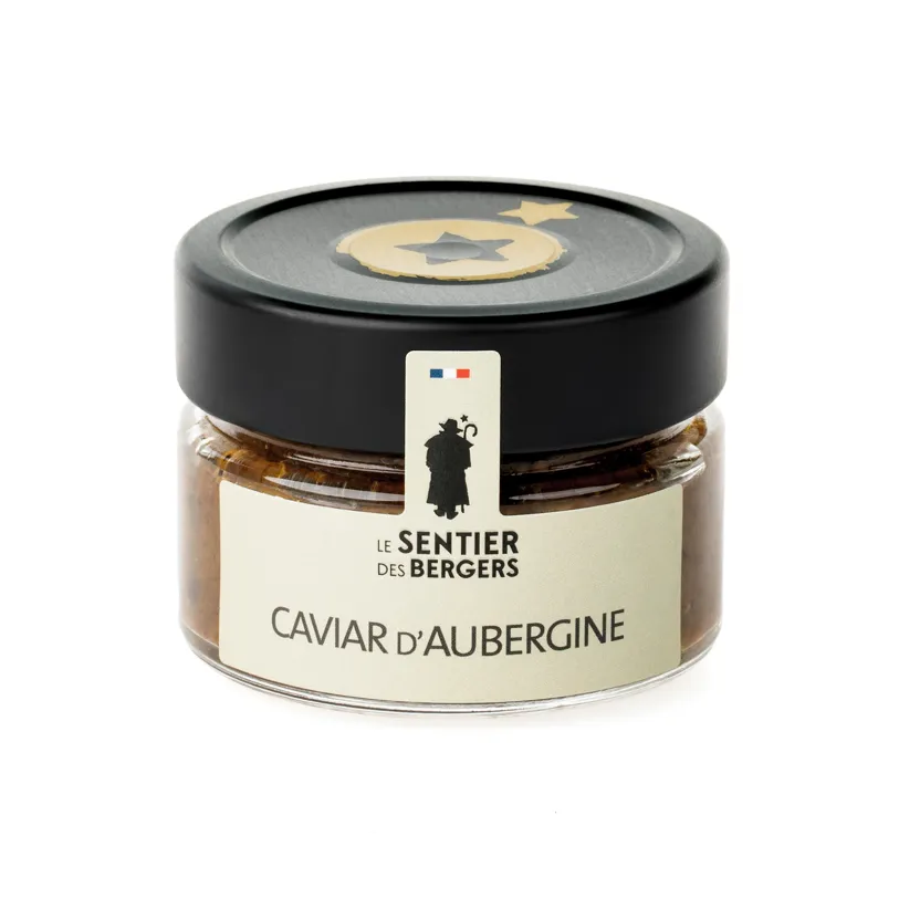 CAVIAR D'AUBERGINE 90g — Le Sentier du Berger, Venelles, Provence