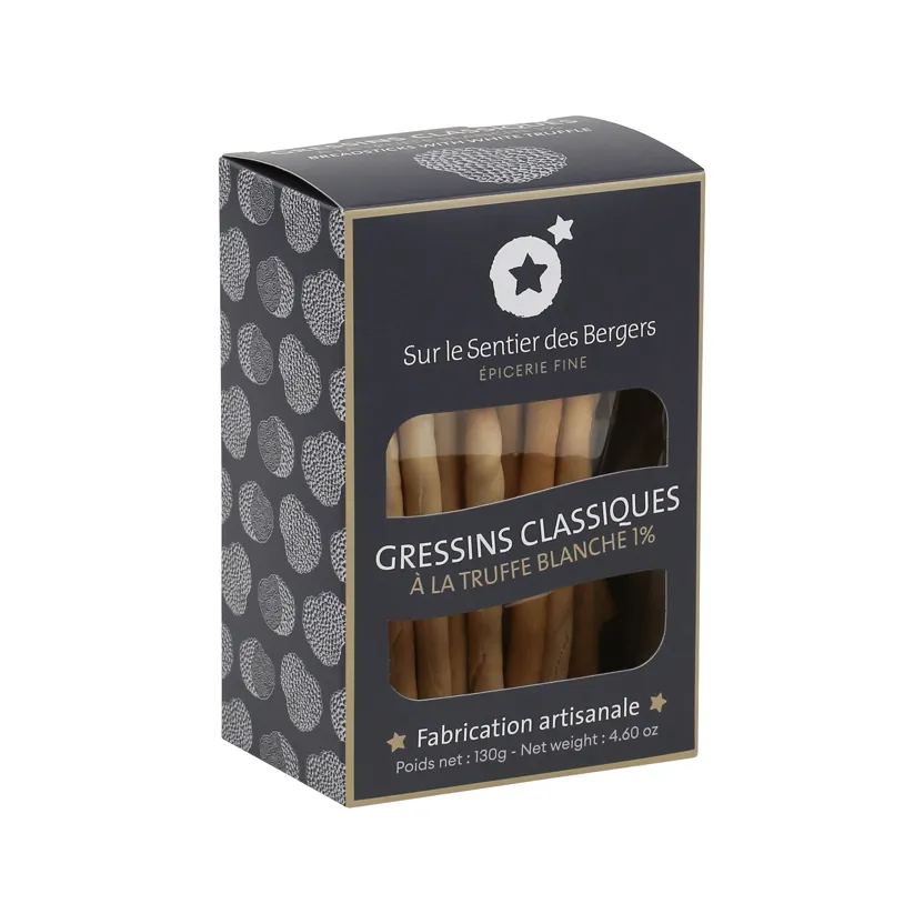 GRESSINS à la Truffe Blanche 1% 130g  — Le Sentier du Berger, Venelles, Provence