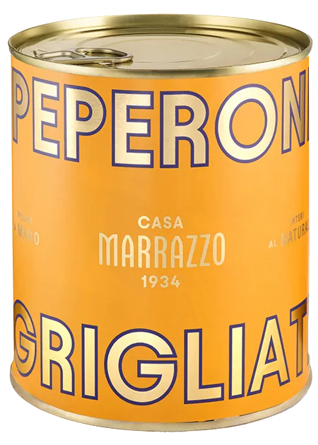 POIVRON Grillé à l'Huile — Casa Marrazzo, Pagani, Campagna