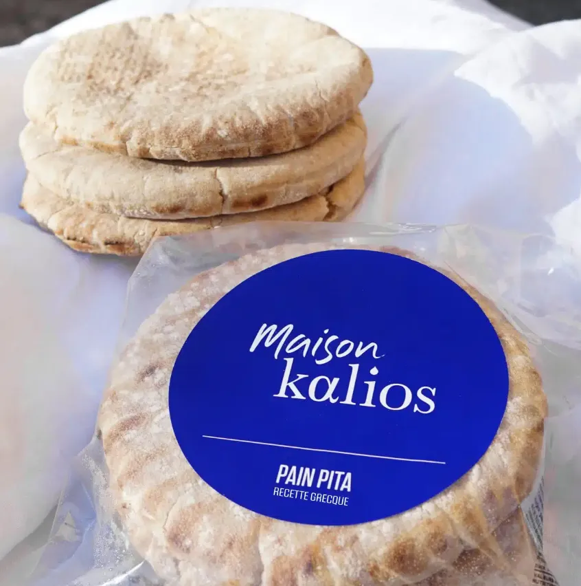 PAIN Pita au Levain x4 — Kalios, Neochori-Ithomi, Kalamata