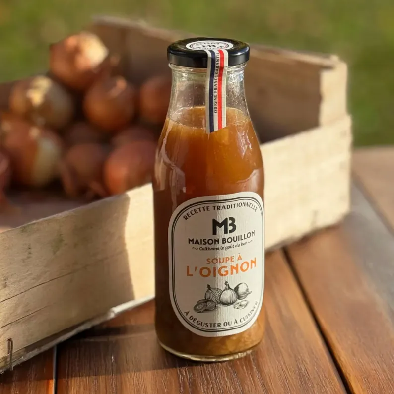 SOUPE à L'Oignon 475ml — Maison Bouillon, Saint-Cyr-en-Val, Loire