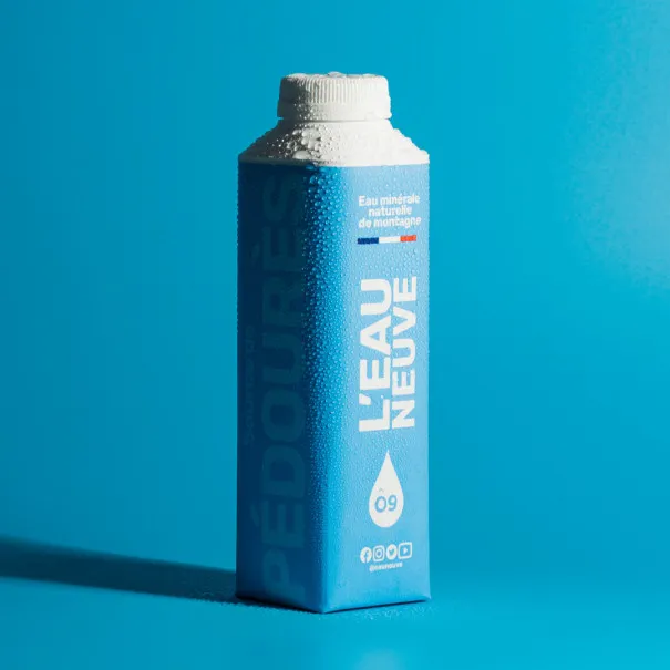 L'EAU NEUVE 50cl — Source de Pédourès, Ariège