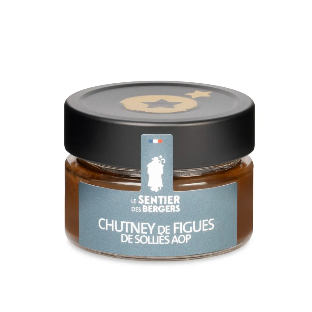 CHUTNEY DE FIGUES Fraîches de Solliès AOP — Le Sentier du Berger, Venelles, Provence