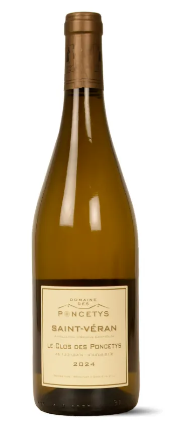 SAINT-VÉRAN 2024, Clos des Poncetys — Domaine des Poncetys, Davayé, Bourgogne