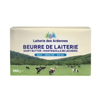 Beurre Doux 250g — Laiterie des Ardennes