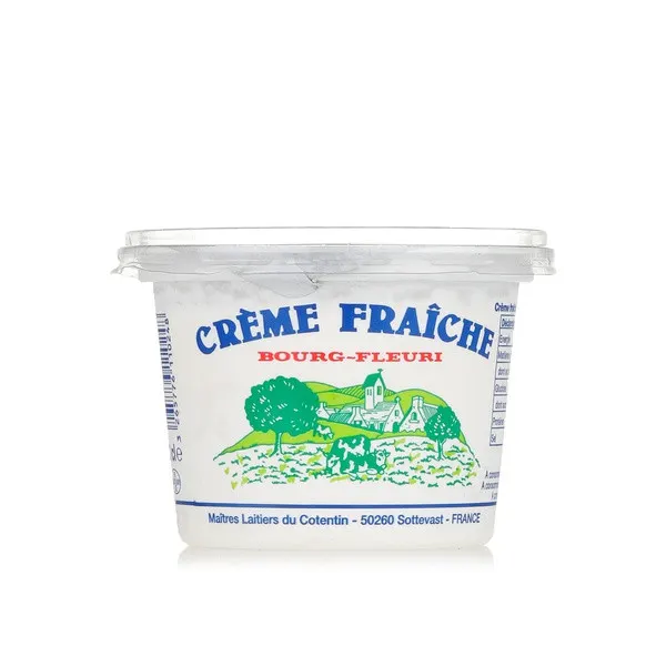 Crème Fraiche 20cl Bourg Fleuri — Les Maitres Laitier du Cotentin, Sottevast