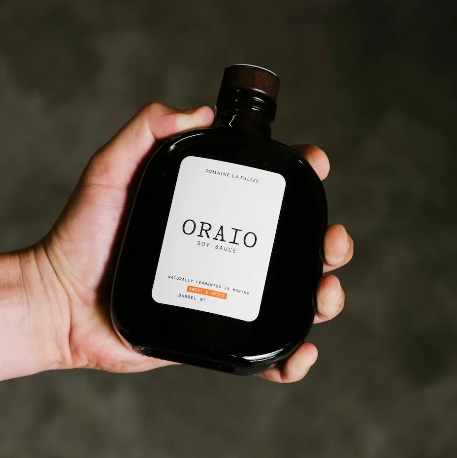 ORAIO "Spiced" Sauce Soja — La Falize, Rhisnes