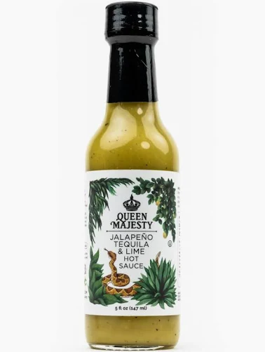 JALAPEÑO, TEQUILA & LIME Sauce 147ml — Queen Majesty, New-York