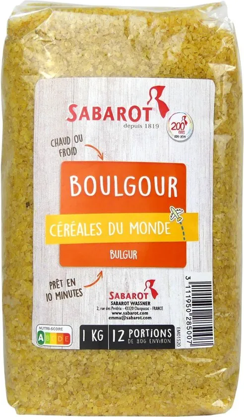 BOULGOUR 1kg — Sabarot, Caspuzac, Auvergne