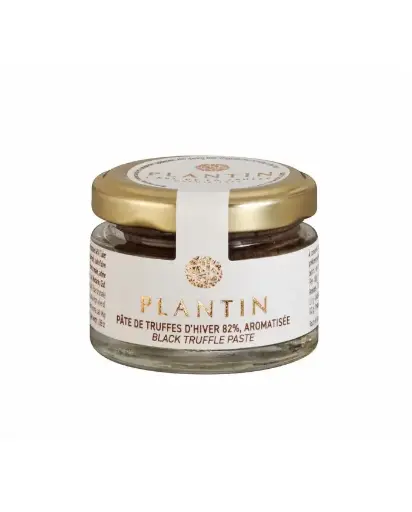 PÂTE DE TRUFFES D'HIVER 82%, AROMATISÉE 25G  — Plantin, Puyméras, Vaucluse