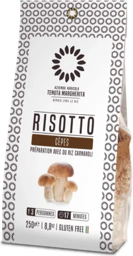 RISOTTO AUX CÈPES  — Tenuta Margherita, Portacomaro, Piemonte