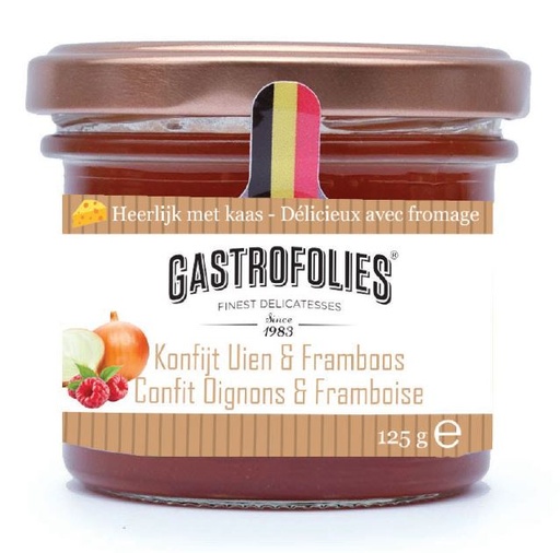 Confit d’oignon framboise 125g