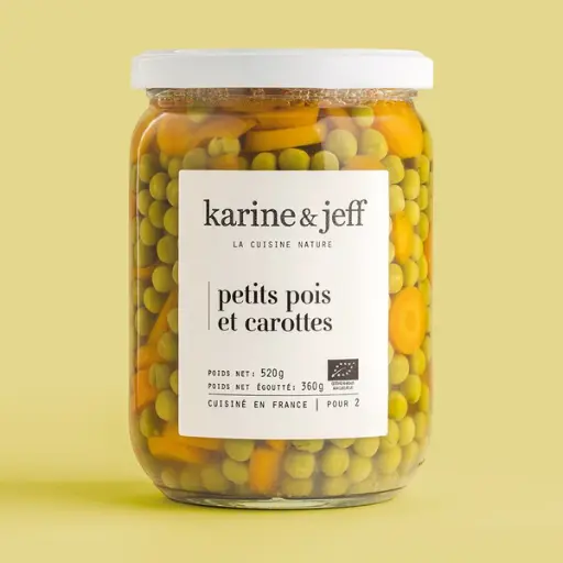 Petits pois et carottes - Karine et Jeff