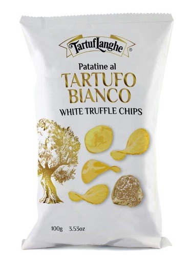 CHIPS À LA TRUFFE BLANCHE  — Tartuf'Langhe, Alba, Piemonte