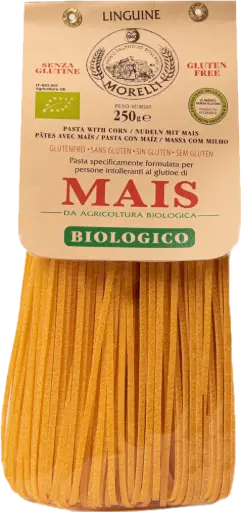 LINGUINE DE MAIS SANS GLUTEN — Pastificio Morelli, San Romano, Toscana