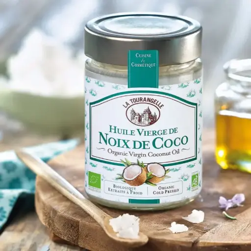 HUILE VIERGE DE NOIX DE COCO  — La Tourangelle