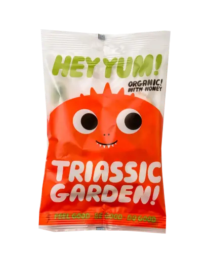 Triassic Garden, Bonbons aux fruits bio - Hey Yum!