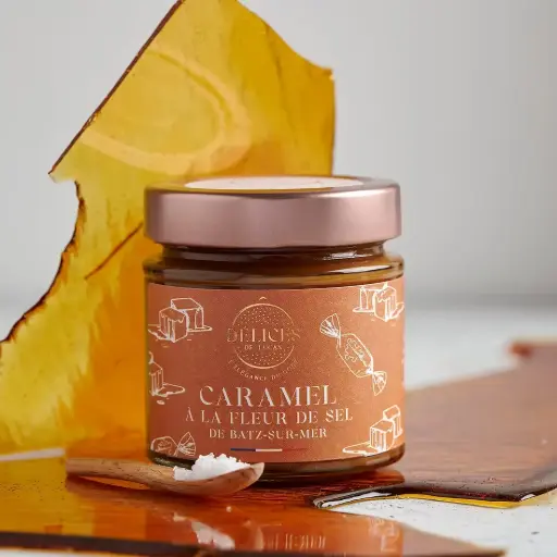 CRÈME DE CARAMEL À LA FLEUR DE SEL  — O Delice de Lucas