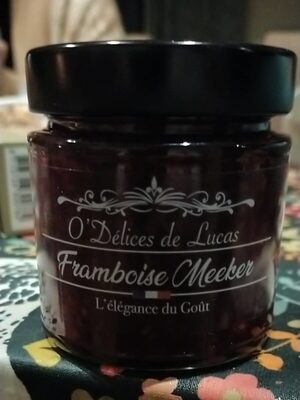 Confiture Framboise Meeker - O Delice de Lucas