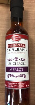  Vinaigre d'Orléans Merlot - Martin Pouret