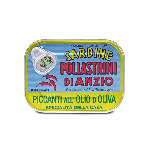 Sardine Piquante à l'huile d'Olive Millésimé - Pollastrini