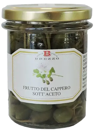 Fruits de Capres au Vinaigre de Vin Blanc - Brezzo