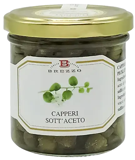 CAPRES AU VINAIGRE 150G  — Brezzo, Serafino, Piemonte