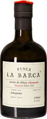 HUILE D'OLIVE FUMÉE 250ML  — Finca La Barca, Plasencia, Cáceres