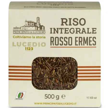 RIZ ROUGE INTEGRALE 500G  — Luciedo