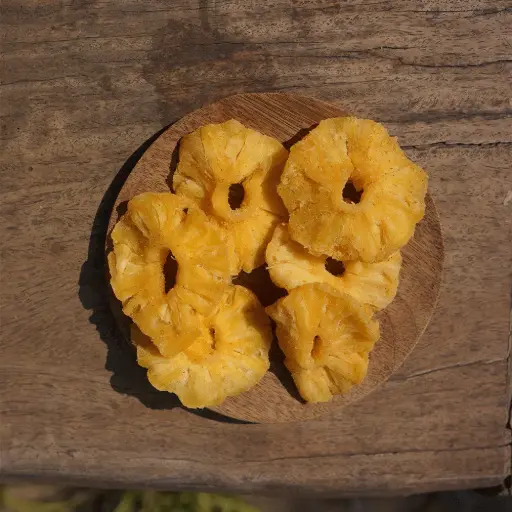 ANANAS SÉCHÉ AU POIVRE ROUGE DE KAMPOT 100G — La Plantation, Kampot, Cambodge