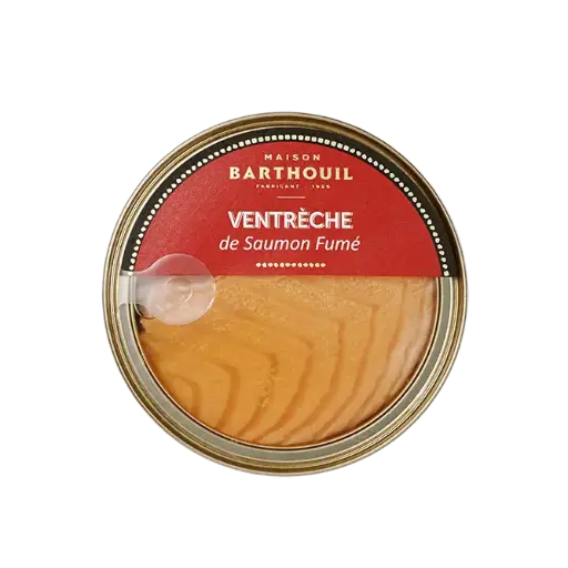 VENTRECHE DE SAUMON FUME 170G  — Maison Barthouil, Peyrehorade, Landes