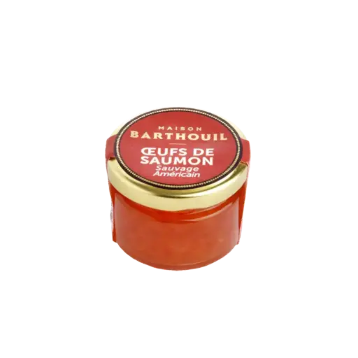 Oeufs de Saumon Sauvage 50g - Maison Barthouil