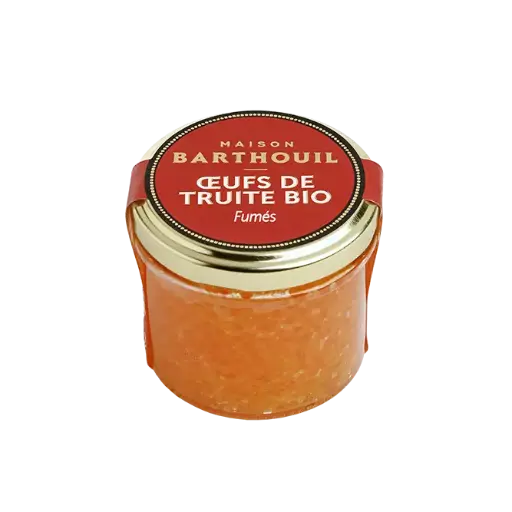 Oeufs de Truite Fumée 100g - Maison Barthouil