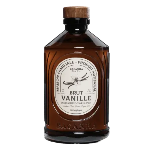 SIROP BRUT DE VANILLE  — Bacanha, Saint-Soupplets