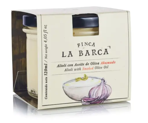 AIOLI À L'AIL FUMÉ  — Finca La Barca, Plasencia, Cáceres