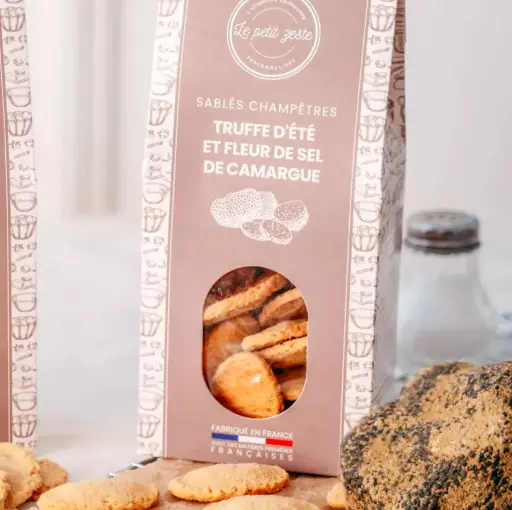 SABLES CHAMPÊTRES Truffes d'été et Fleur de Sel de Camargue — Le Petit Zeste, Lunel, Languedoc