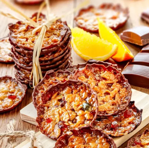 FLORENTINS Chocolat au lait Caramel — La Maison d'Armorine, Quiberon, Bretagne