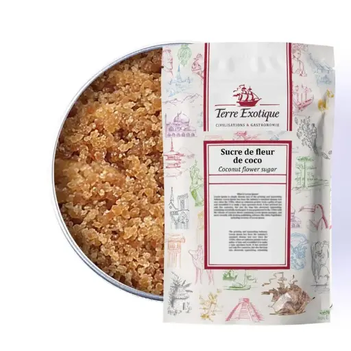 SUCRE DE FLEUR DE COCO 1 KG — Terre Exotique, Rochecorbon, Loire