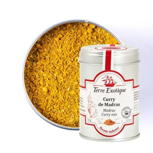 CURRY DE MADRAS 60g — Terre Exotique, Rochecorbon, Loire