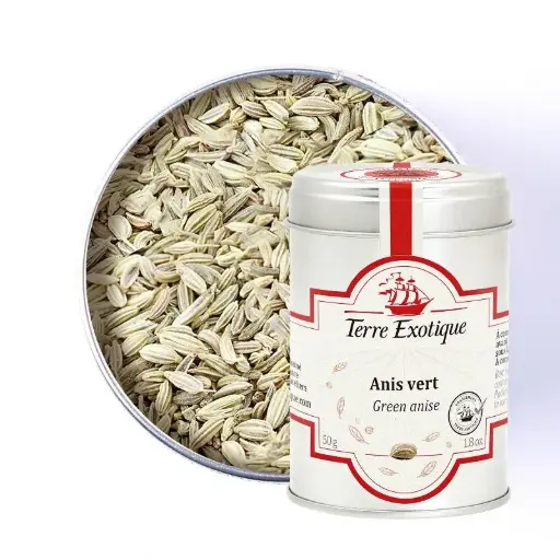 ANIS VERT EN GRAIN 50g — Terre Exotique, Rochecorbon, Loire