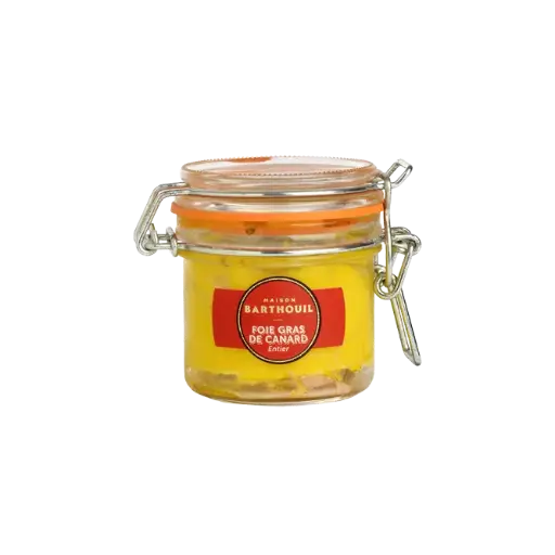 FOIE GRAS DE CANARD Entier 90g — Maison Barthouil, Peyrehorade, Landes