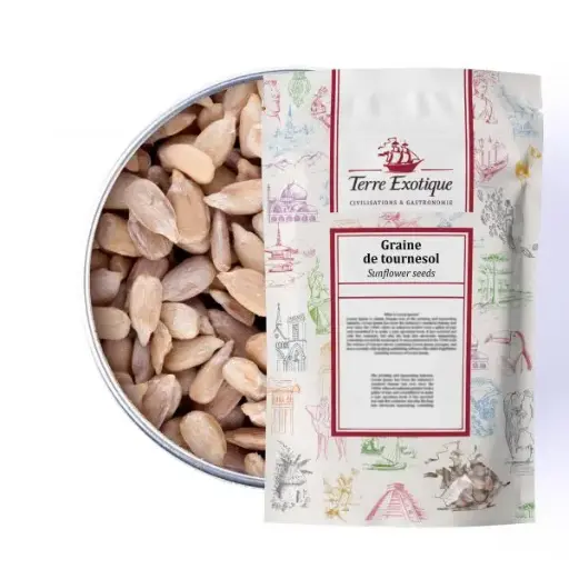 GRAINE DE TOURNESOL 200 G — Terre Exotique, Rochecorbon, Loire